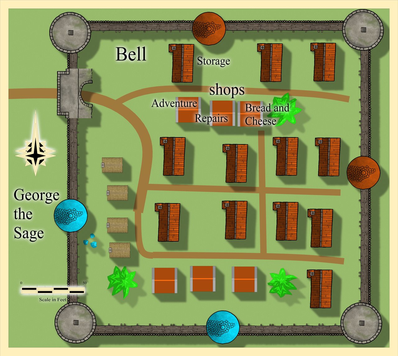 Nibirum Map: bell village by JimP